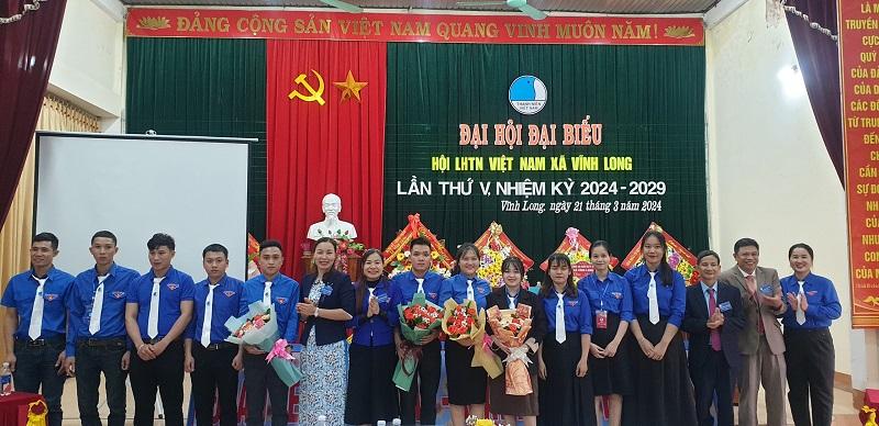 Vĩnh Long: Đại hội đại biểu Hội LHTN Việt Nam xã Vĩnh Long lần thứ V, nhiệm kỳ 2024 - 2029.